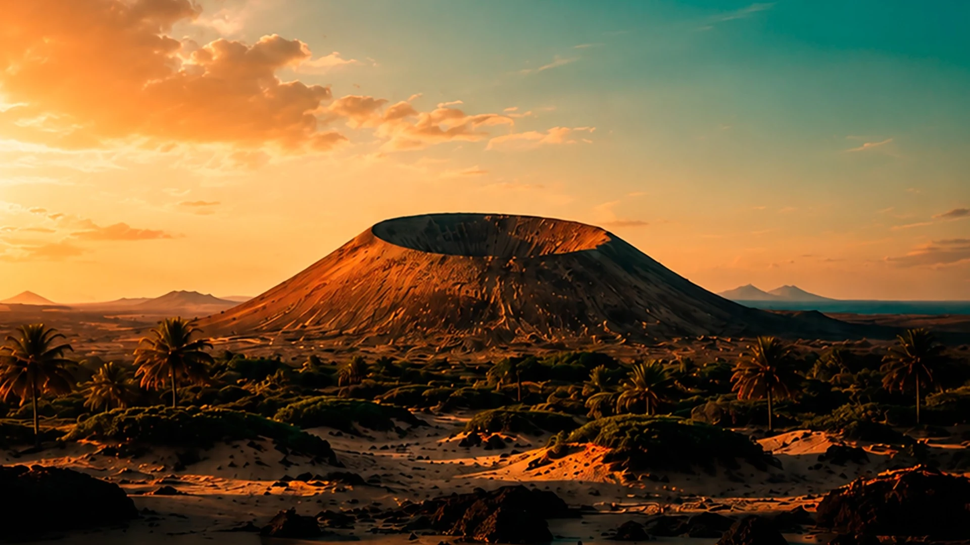 Paisaje volcánico de Fuerteventura